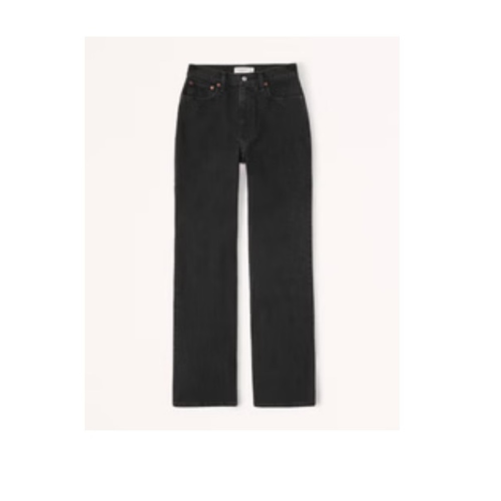 Abercrombie and Fitch curve love high rise 90s relaxed jean